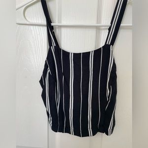 Stripped Crop Top